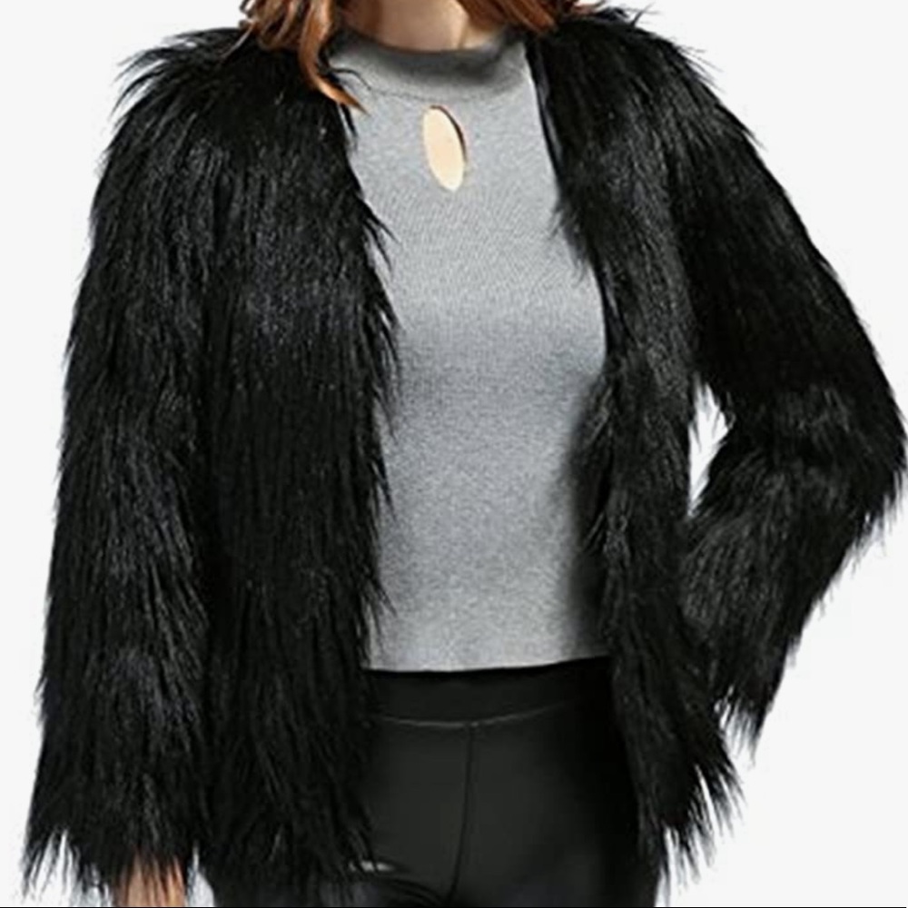 Faux Fur Coat